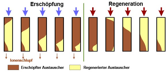 Co-flow regen. sequence