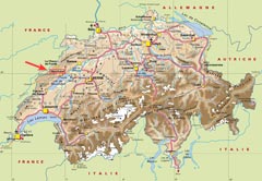 Carte de Suisse