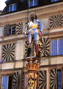 Fontaine du Banneret (détail)