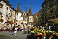 Marché place des Halles