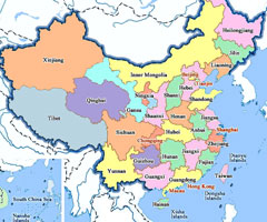 Map of China