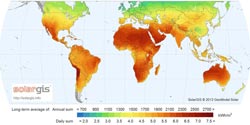 Solar map