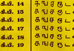 Tamil alphabet