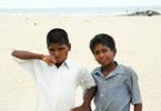 Boys on the beach