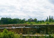 Vue sur le châlet